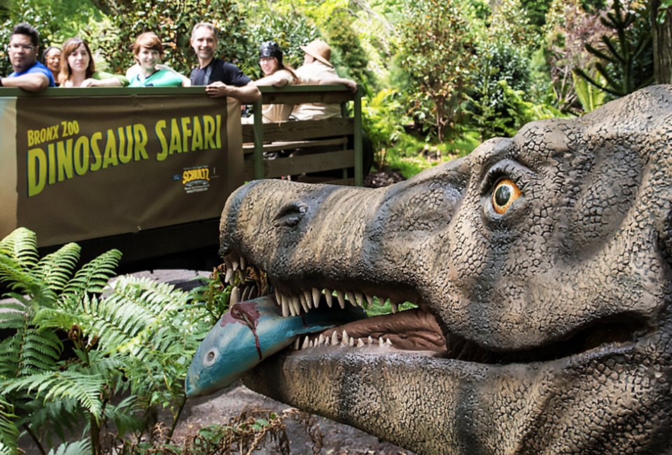 Dinosaurs return to the Bronx Zoo. Photo courtesy of WCS