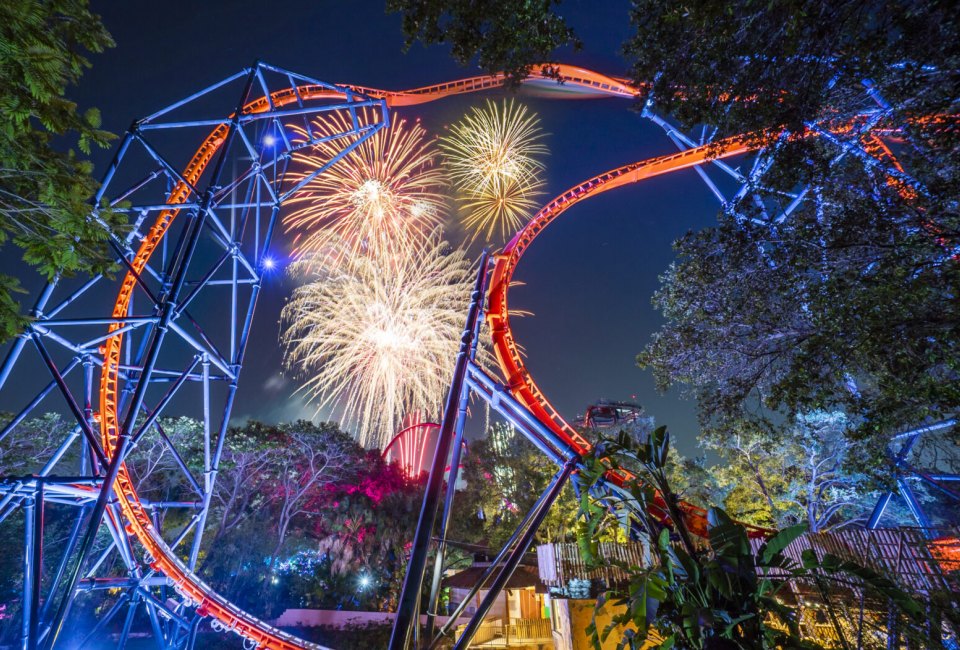 Summer's here at Busch Gardens Summer Nights. Photo courtesy of Busch Gardens 
