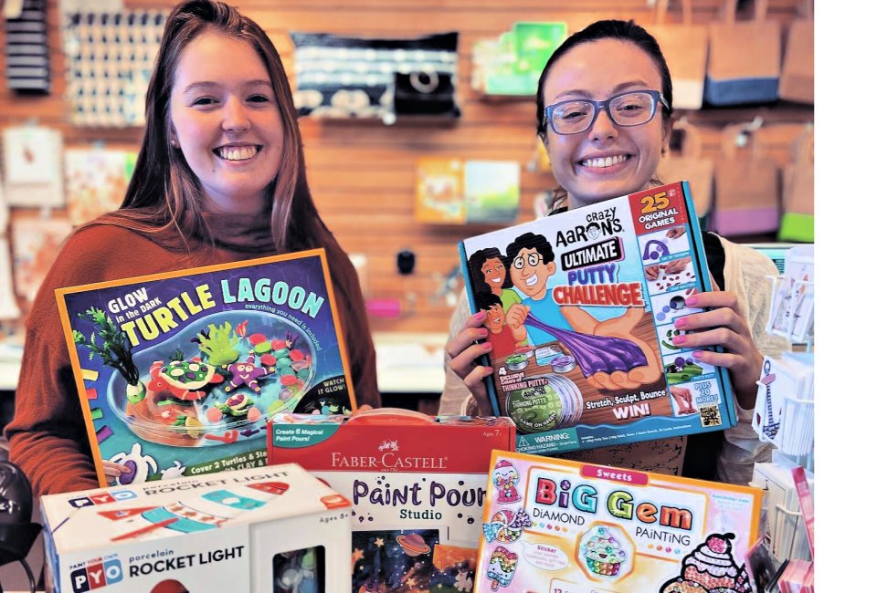 Grab a game or craft kit from Buttonwood Books and Toys.