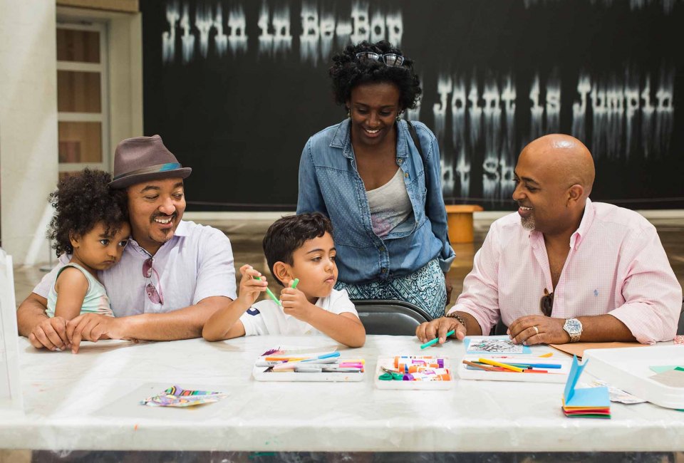 CAAM Family Maker Fest. Photo courtesy of California African American Museum 