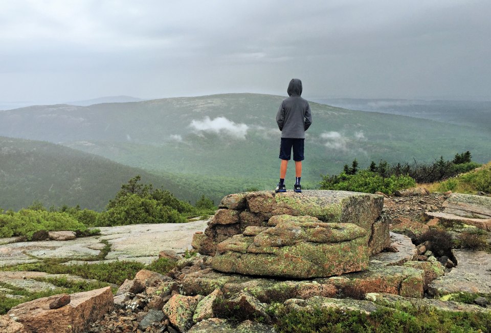 The view from Cadillac Mountain is well worth the climb. Photo by Kelley Heyworth