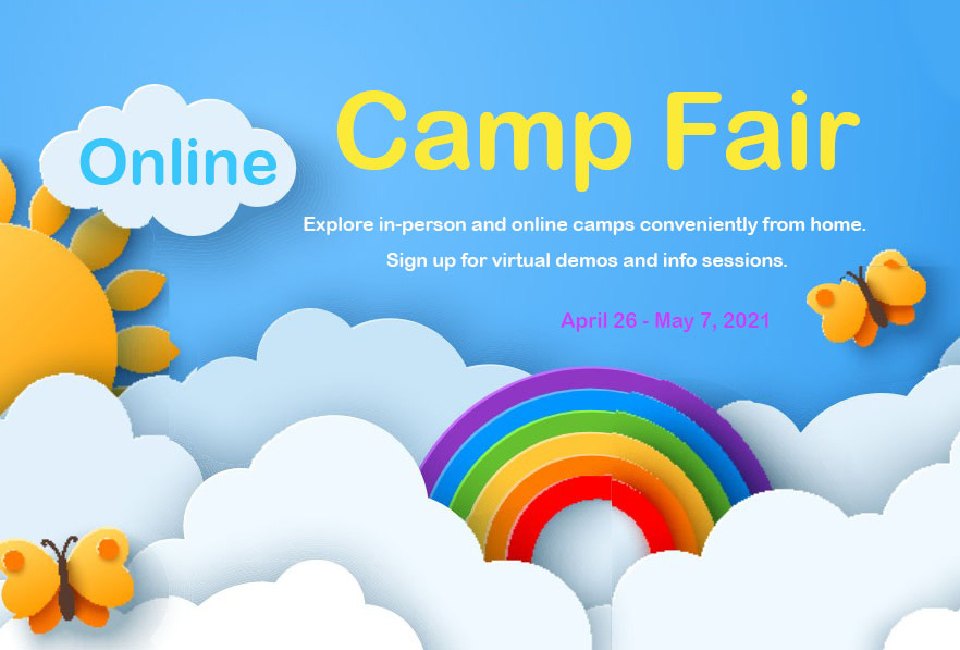 Explore summer camps with our Online Camp Fair in 2021.