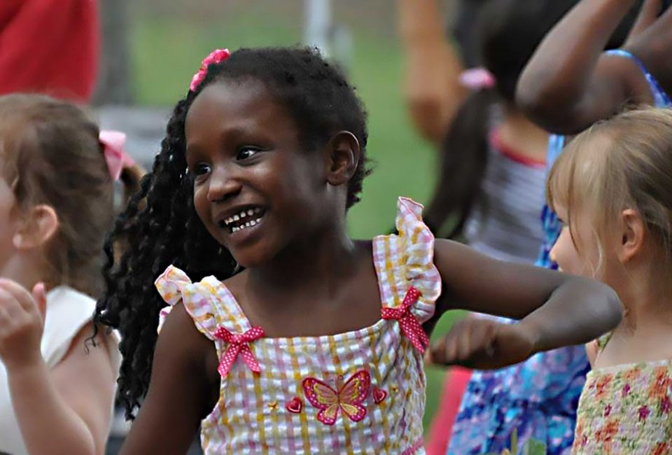 Kids will love to dance at summer concerts at Cantigny Park. Photo courtesy of the park