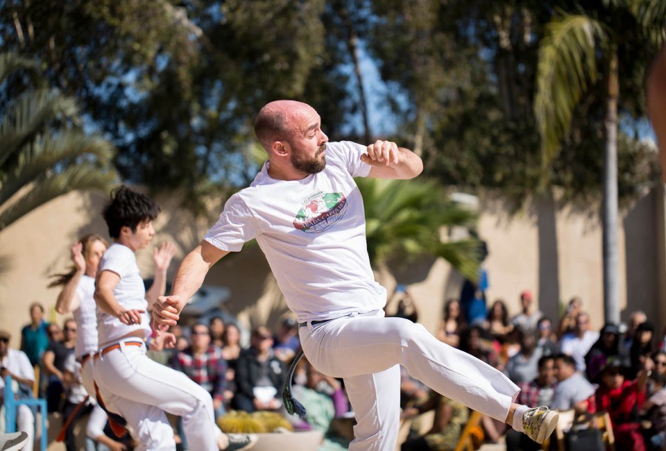 See a Capoeira Demonstration at the Afro-Latinx Festival. Photo courtesy of MOLAA