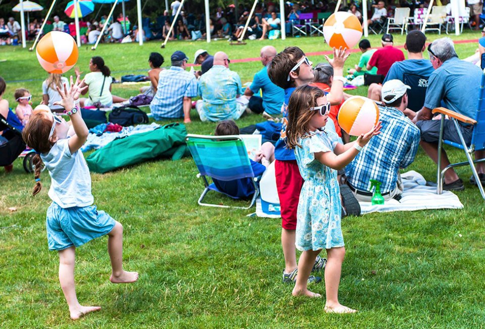 Enjoy a beautiful summer night with a concert at Caramoor. Photo by Gabe Palacio