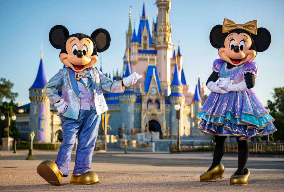 Visit Disney's Magic Kingdom with a trip to Orlando's incredible theme parks. Photo by Matt Stroshane/Disney