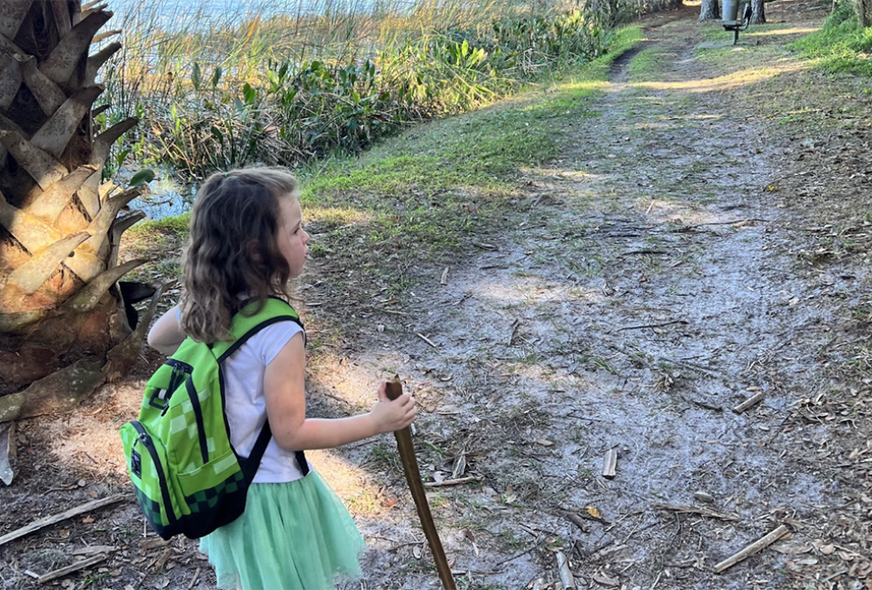 Take the family on a hike to celebrate the new year; several state parks host an annual First Day Hike on January 1. Photo by the author