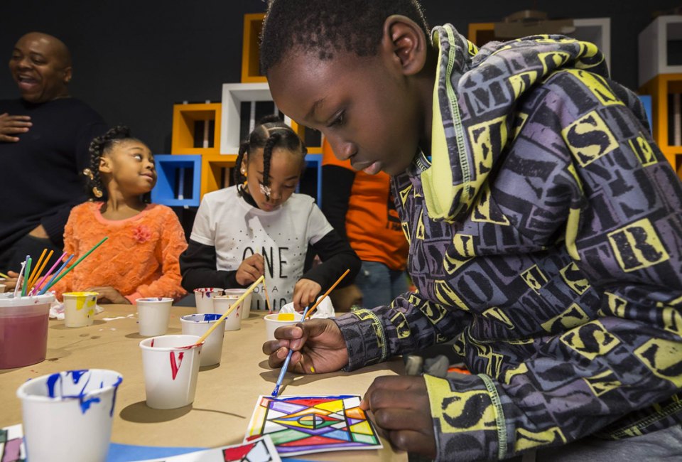 Enjoy art projects and more at Black Creativity Family Day at the Museum of Science and Industry. Photo courtesy of the museum