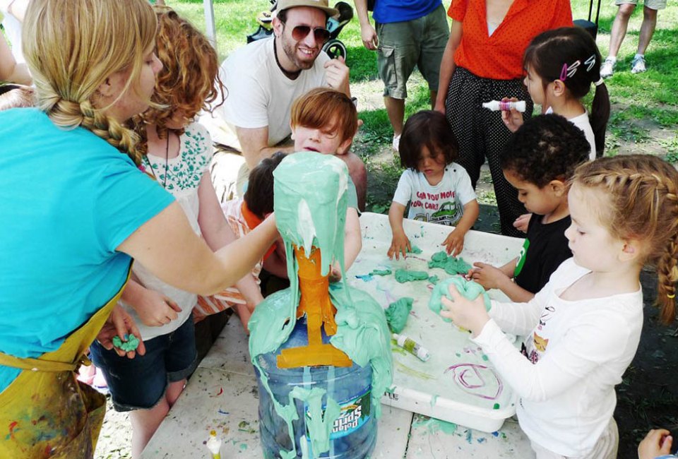 The Children's Museum of the Arts hosts a Free Art Island Outpost on Governors Island. Photo courtesy of the event