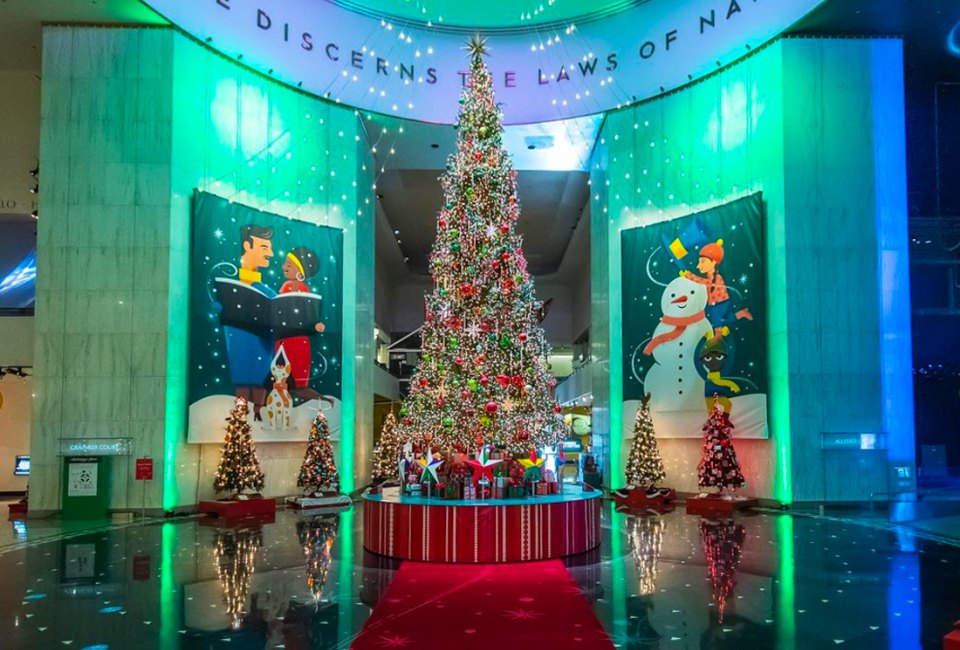 Christmas Around the World and Holidays of Light photo courtesy of the Museum of Science and Industry