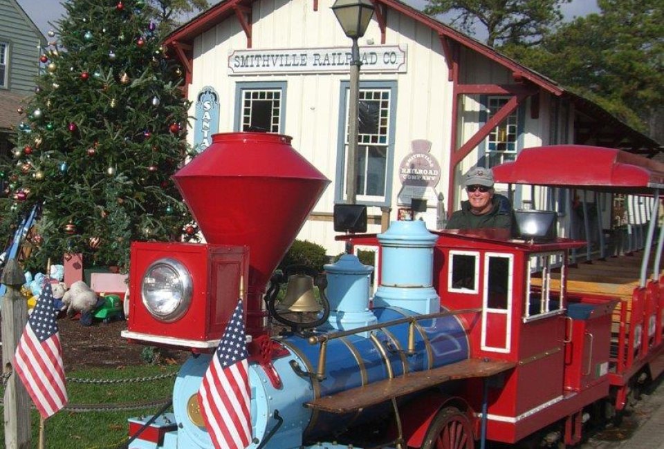 new jersey christmas train ride