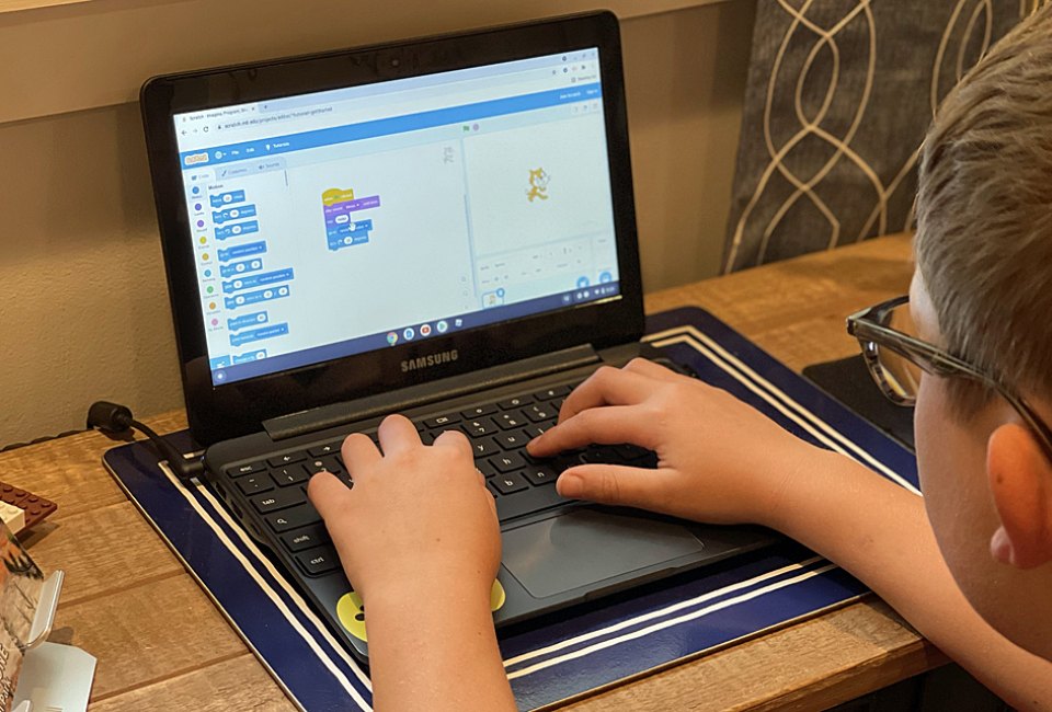 Coding classes for kids teach valuable STEM skills and life skills. Photo by author