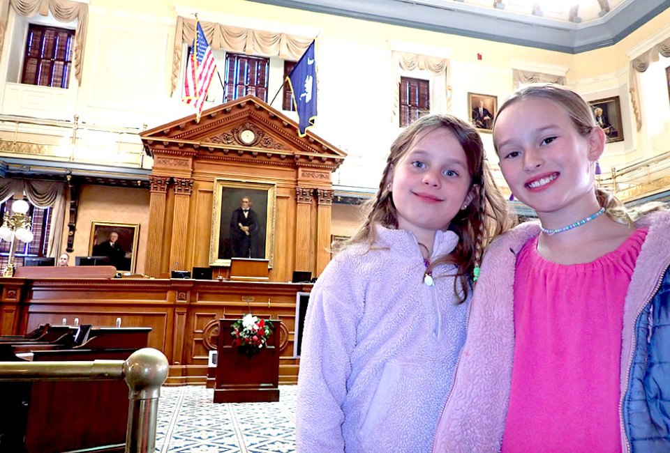 Take a free tour of the South Carolina State House, the state's capitol building.
