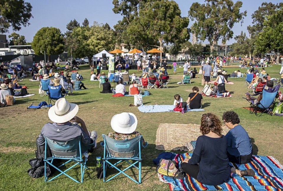 Catch a free concert at the Americana in the Park Concert Series. Photo courtesy of santamonica.gov
