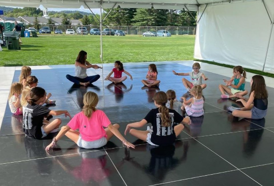 Circle time at Connecticut Dance. Photo courtesy of Connecticut Dance 