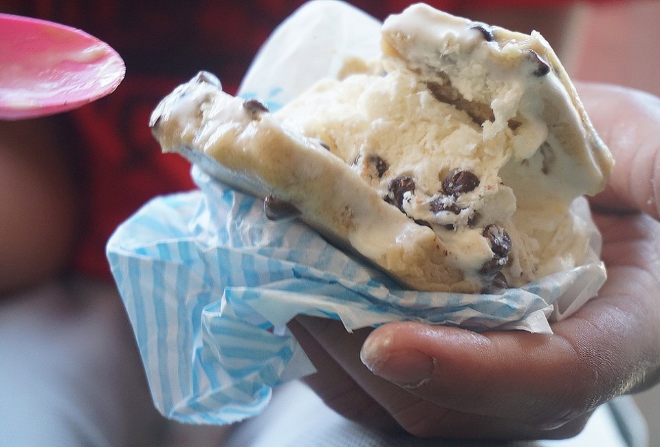 Part ice cream, part cookie dough, 