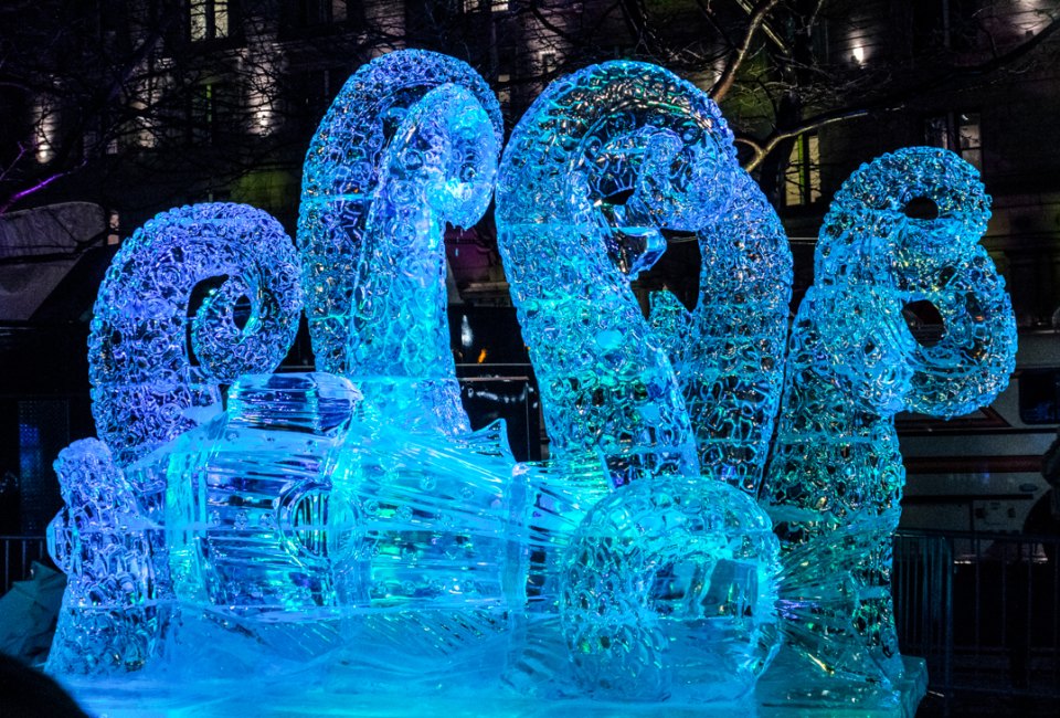 New Year's Eve in Boston brings some magical and fun celebrations for kids, in the day and at night. Copley Square Ice sculpture photo by Bob P.B. via Flickr CC BY-NC-ND 2.0