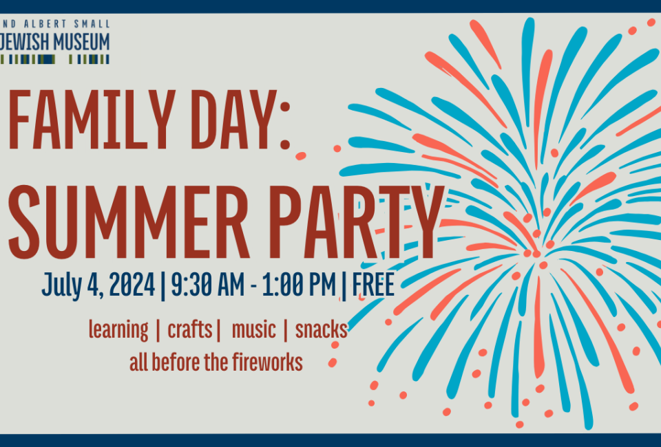 Family Day: Summer Party at The Capital Jewish Museum