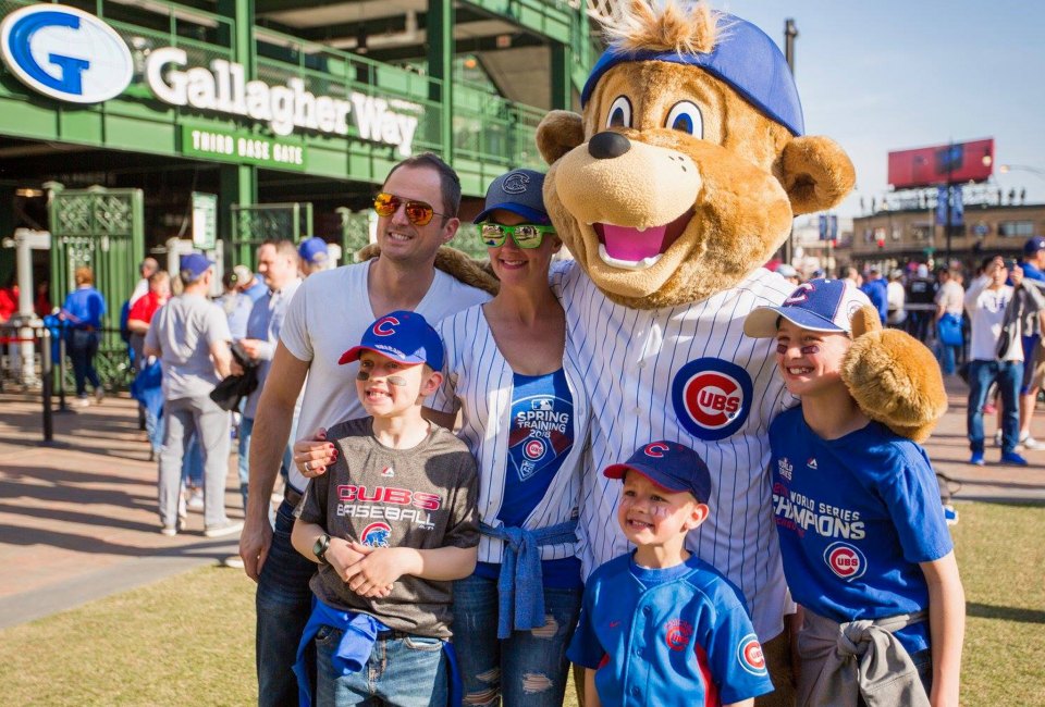 Calling all Chicago Cubs fans! Photo courtesy of Gallagher Way