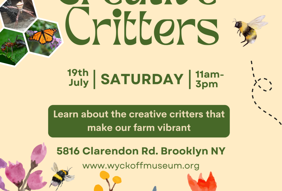 Farmhouse Family Day: Creative Critters