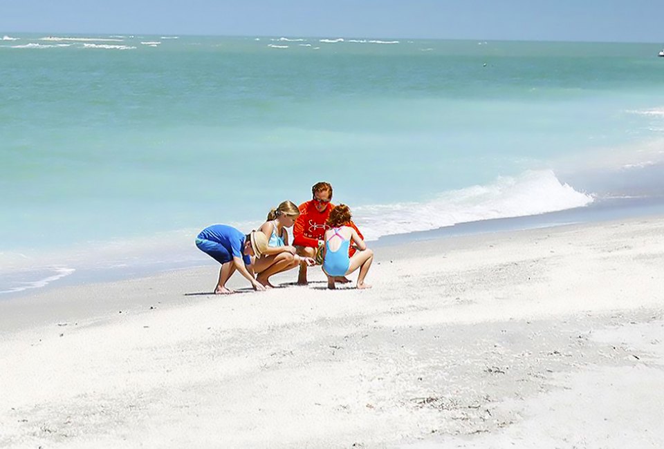 Florida boasts plenty of white-sand beaches with crystal-clear water. Photo courtesy of South Seas Island Resort 