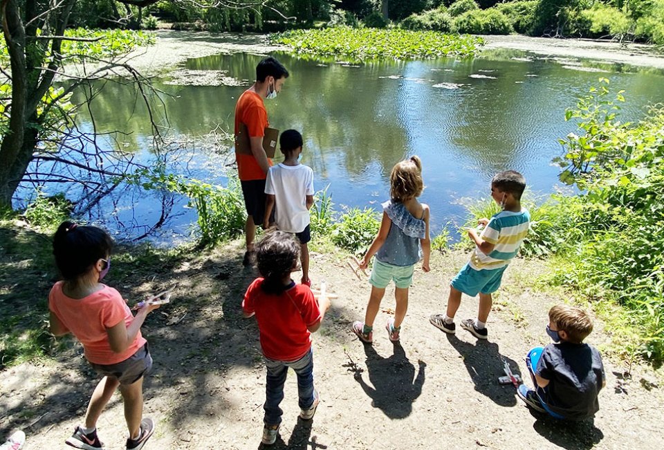 Kids can explore the natural world near Rockville Centre at the Center for Science, Teaching and Learning. Photo courtesy of the center