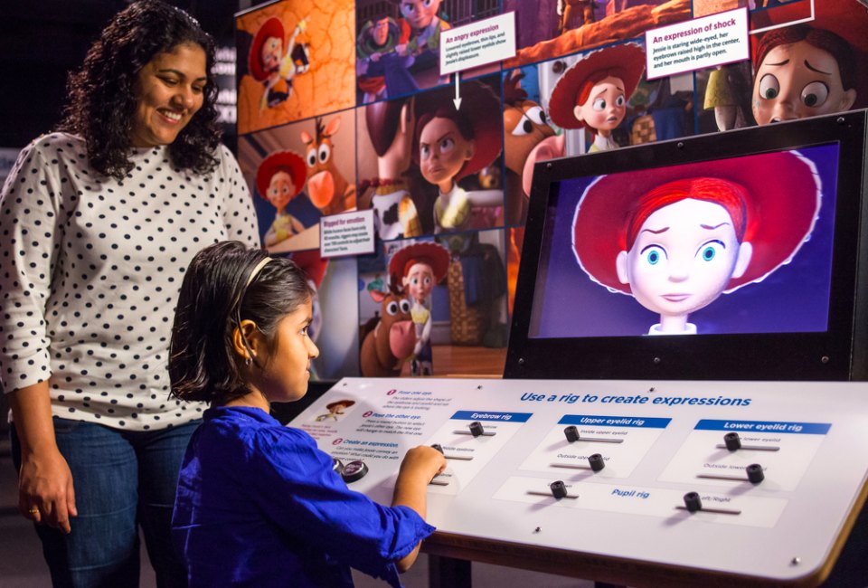 Get creative with all the top things to do in Connecticut this weekend with kids! The Science Behind PIXAR photo courtesy of the  CT Science Museum