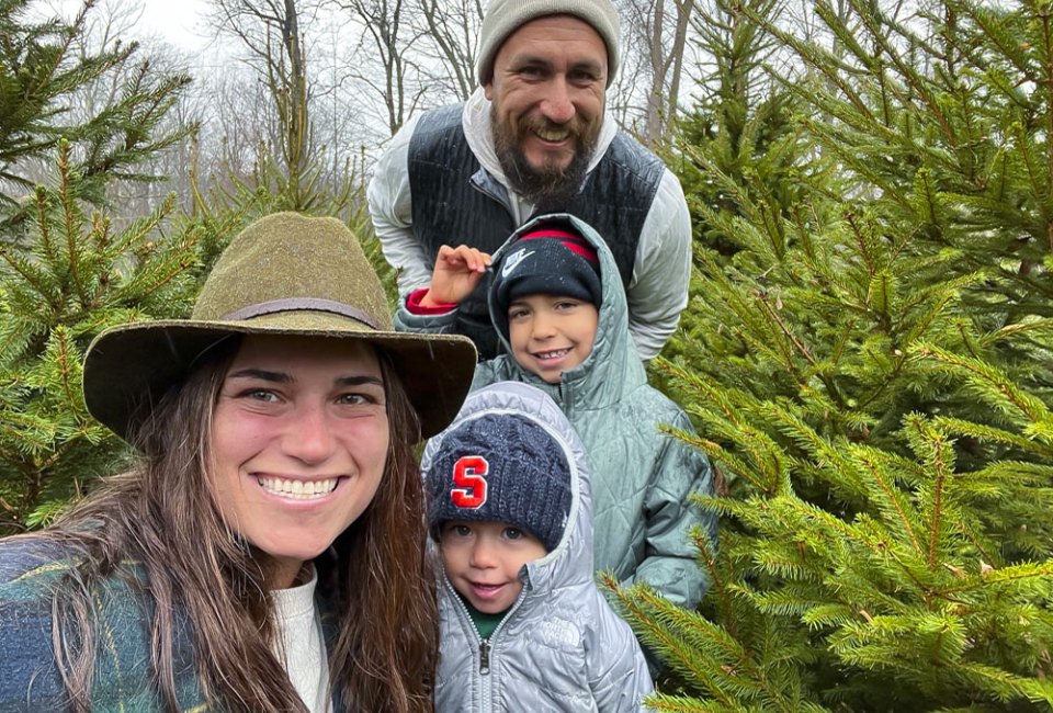 See if you can track down the perfect tree in Easton, the Christmas Tree capital of Connecticut! Photo by author Kelly Patino