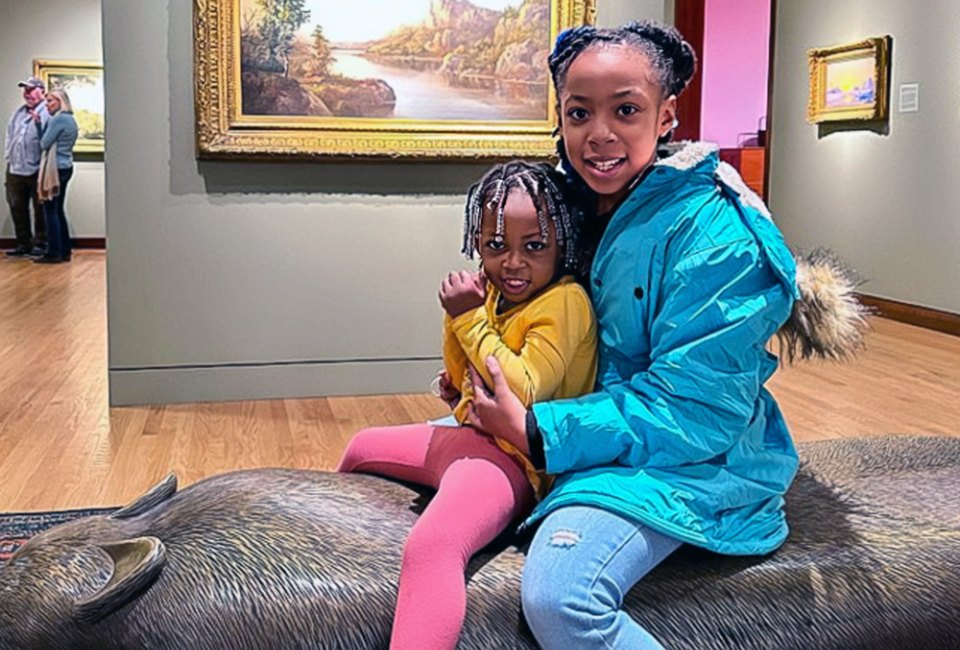 Get up close and personal with art and more at these free museums in Connecticut for kids. Photo courtesy of the New Britain of Museum of Art