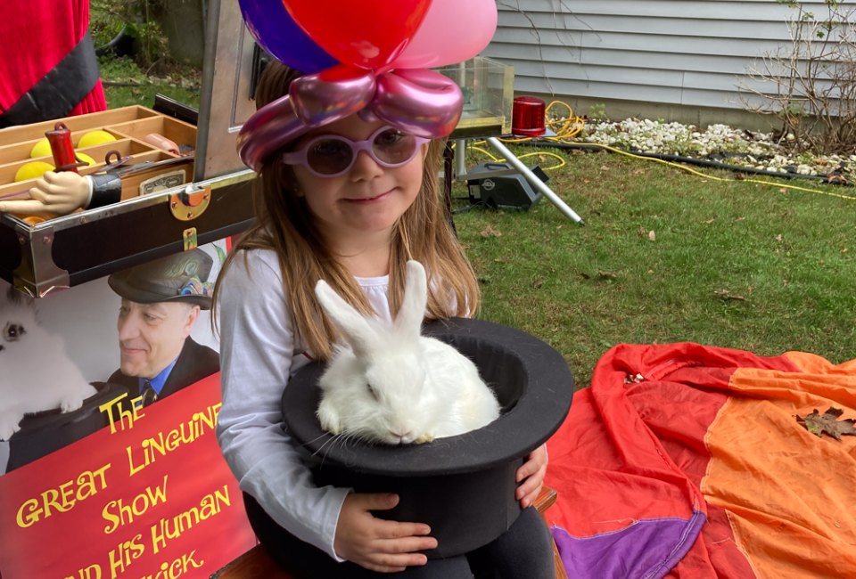 The festivities get downright magical with Kids' Birthday Party Entertainers in CT! Photo courtesy of Dean Davids Magician