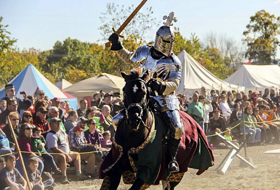 Ye olde-fashioned fun is galloping to CT this September 2024. Photo courtesy of The Connecticut Renaissance Faire