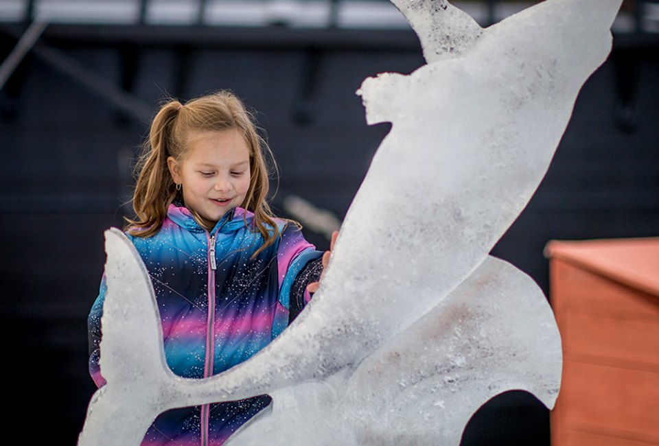 See some live ice-sculpting and fine more family fun with the top things to do for Presidents Day Weekend 2025! Wintertide photo courtesy of the Mystic Seaport Museum