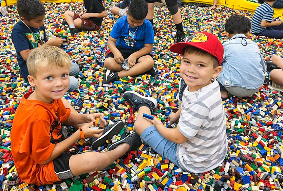 Build the ultimate family adventure at Brick Fest Live! Photo by Gina Ragland