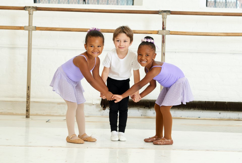 Kids get a great foundation in classical ballet at Dance Theatre of Harlem. Photo courtesy of Dance Theatre of Harlem