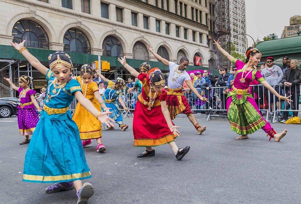 Over 1,000 dancers plus DJs and live bands will light up NYC at the annual Dance Parade. Photo courtesy of the event