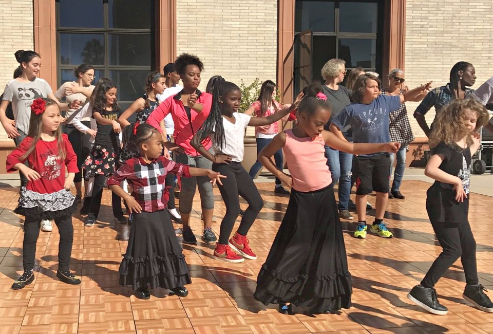 Learn some new dance moves with Debbie Allen. Photo courtesy of the Wallis Annenberg Center for the Performing Arts