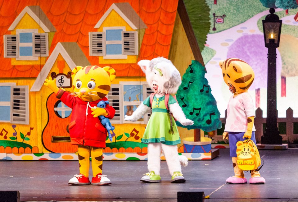Daniel Tiger’s Neighborhood Live. Photo courtesy of Mills Entertainment