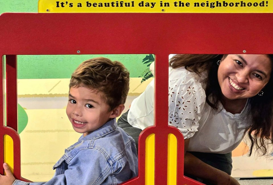 It's a beautiful day to check out Daniel Tiger's Neighborhood: A Grr-ific Exhibit. Photo courtesy of the National Children's Museum