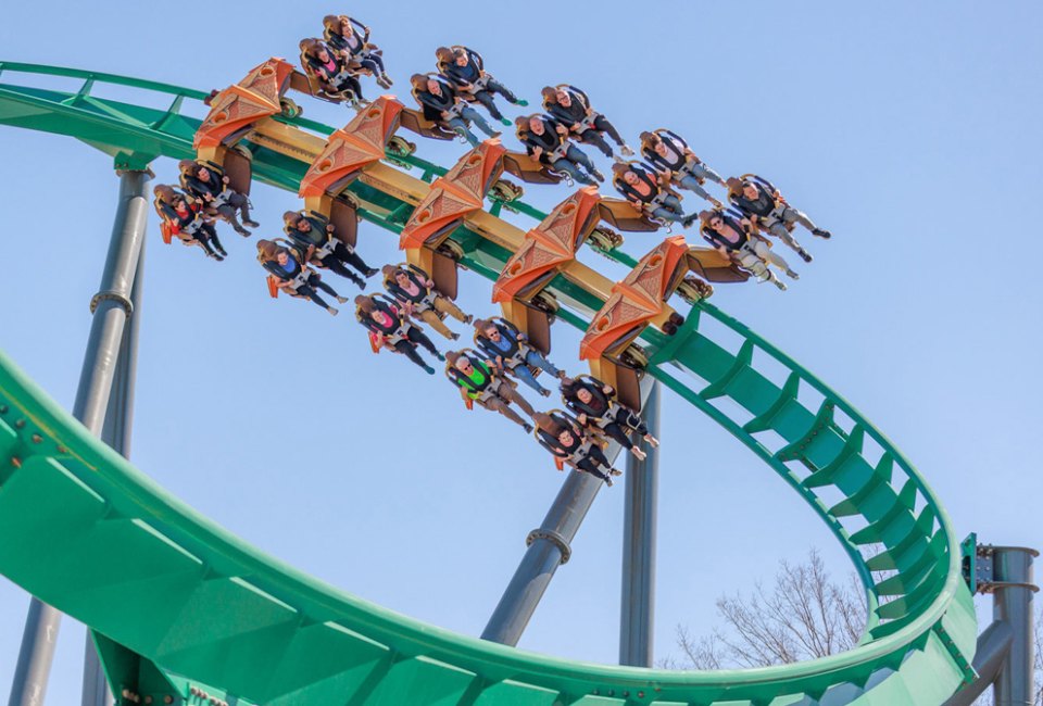 DC Area Theme Park News: Kings Dominion and Busch Gardens Williamsburg Turn 50; Six Flags America Closing Are you brave enough to conquer Rapterra? Photo credit: © Kings Dominion 2025