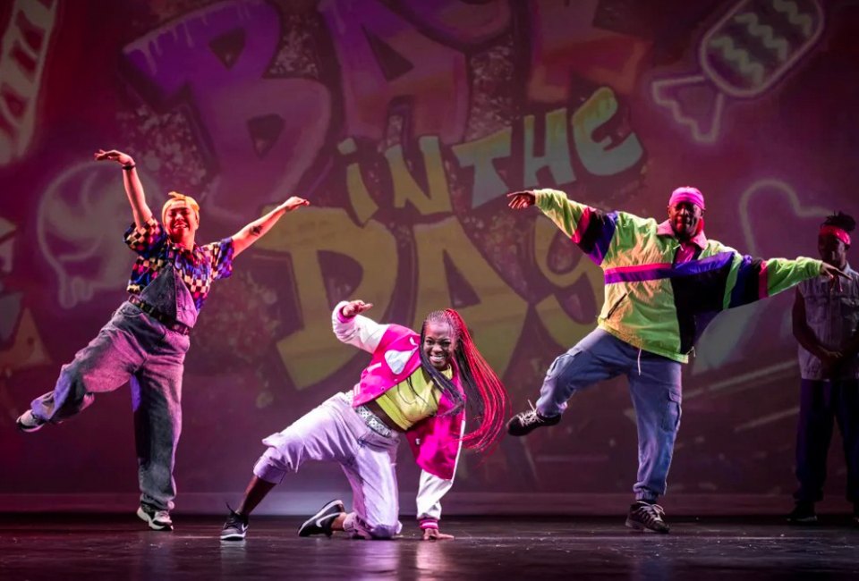 The Hip Hop Nutcracker (at National Theatre) is a modern twist on the classic ballet. Photo by Timothy Norris