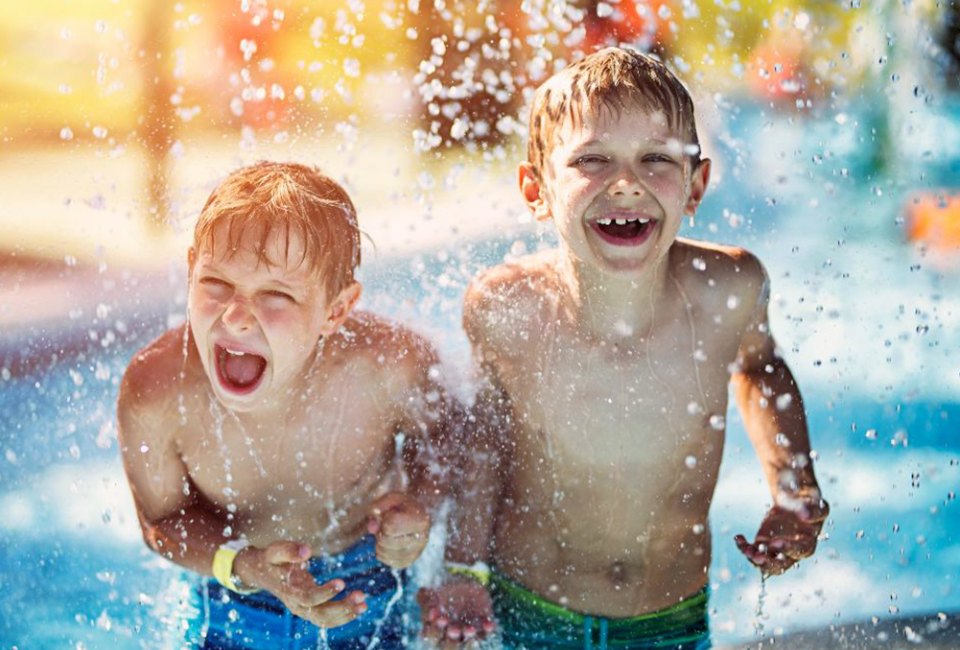 Indoor water parks make water play possible in any weather!