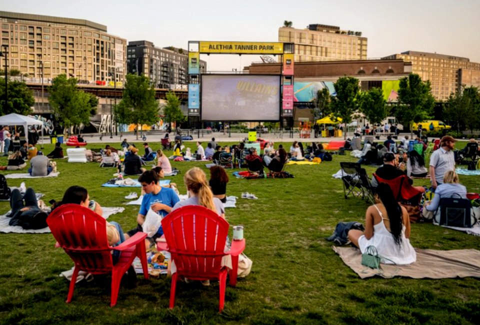 CiNoMatic at Alethia Tanner Park, photo by Sam Kittner for the event.