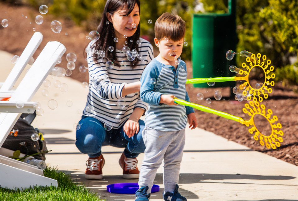 Mother's Day Weekend 2025 in DC: Festivals, EU Open House, and More Things To Do With Kids Mom's Day Out at the Boro features fun activities for all. Photo courtesy of the venue.