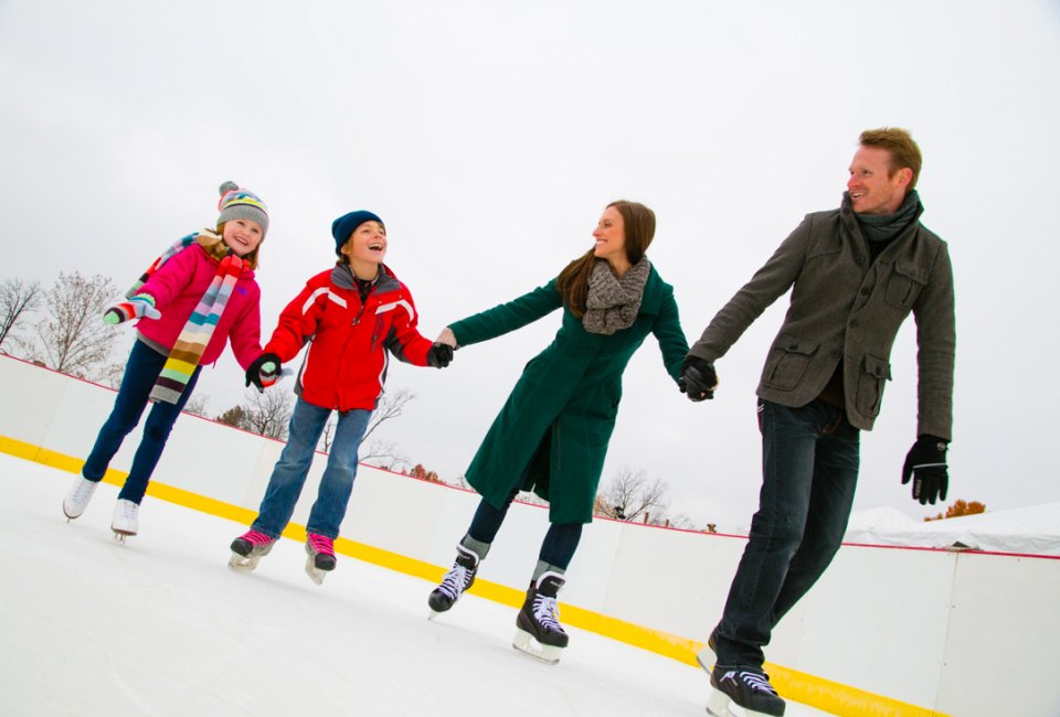 Gaylord National Resort is one of several places to go ice skating on Christmas Day. Photo courtesy of the resort