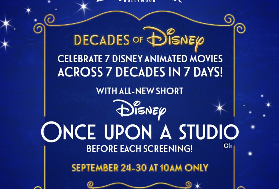 Decades of Disney at the El Capitan
