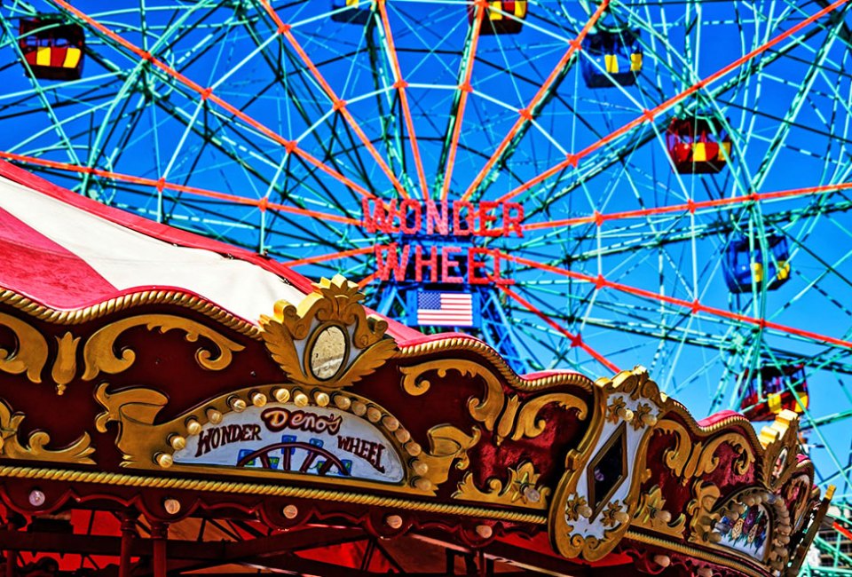 Deno's Wonder Wheel Amusement Park is the first Coney Island amusement park to announce its reopening date. Photo courtesy of the park