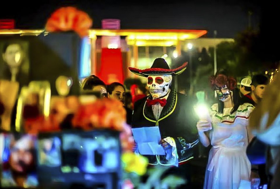 Día de los Muertos at Discovery Green photo courtesy of the event
