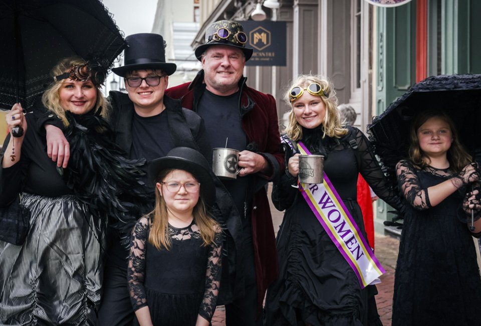 Dickens on the Strand photo courtesy of Visit Galveston