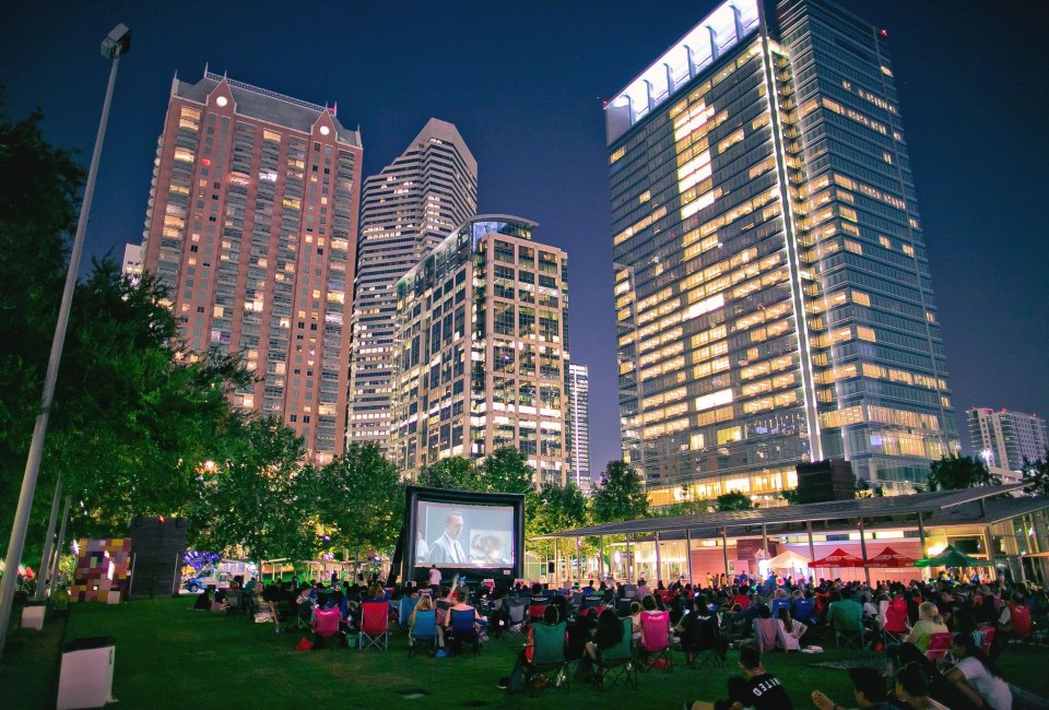 Screen on the Green at Discovery Green