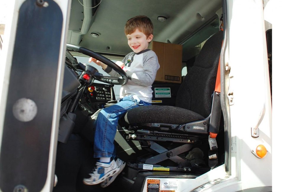Indulge your inner trucker at  Downtown Orlando Touch A Truck. Photo courtesy of the event